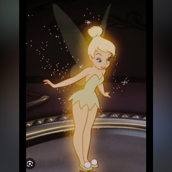 Tinker bell Butterfly/ Fairy light up wings +2 fluffy faux mink shoe clips - Picture 9 of 9